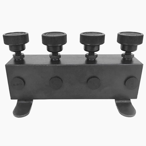giá van chia  thủy lực 4 cổng